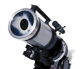 Telescopio con filtro