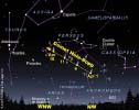 Cometa Hale-Bopp inizio aprile, sera