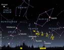 Cometa Hale-Bopp fine aprile, sera