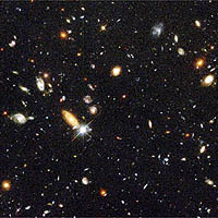 Dettaglio dell'Hubble Deep Field