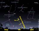 Cometa Hale-Bopp primi di marzo, sera