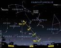 Cometa Hale-Bopp fine marzo, sera