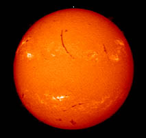 7 agosto 1998, il Sole nell'H alfa